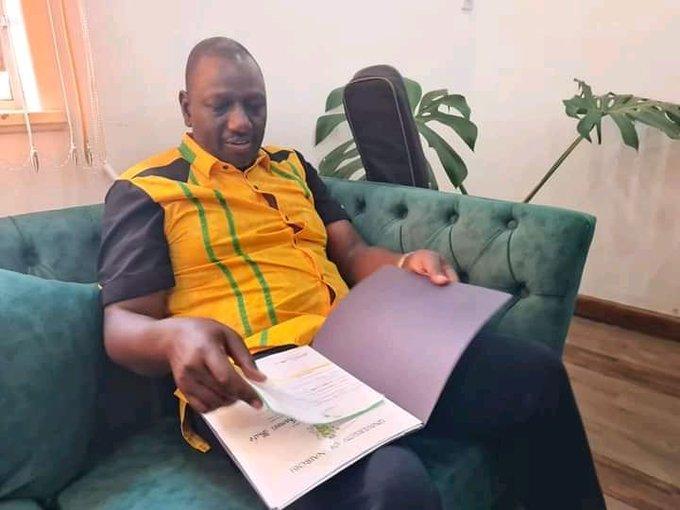 Deputy President William Ruto (Twitter)