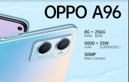 Glow Design, Super Selfie & Flash Charging; Details of OPPO A96 