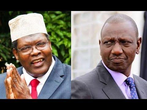 Collage image of DP William Ruto and Lawyer Miguna Miguna. |Photo| Courtesy|