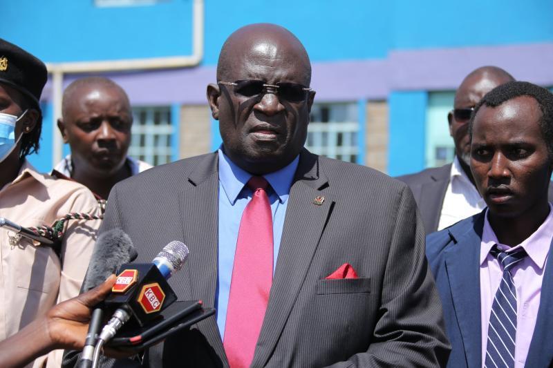 Former Education CS George Magoha. IMAGE/FILE