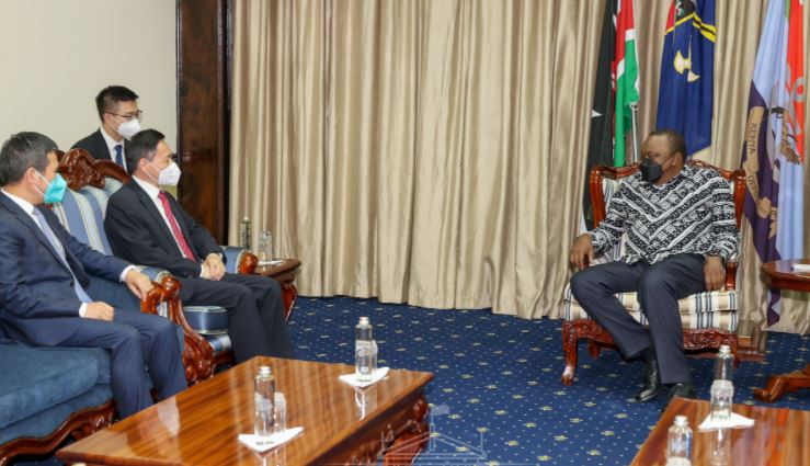 President Kenyatta Holds Talks With Chinese Special Envoy For The Horn Of Africa
