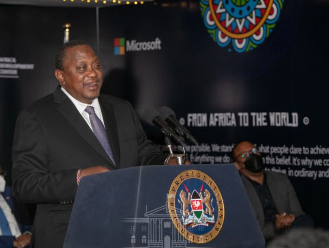 President Kenyatta Unveils Microsoft’s 27 Million Dollars office in Nairobi. 