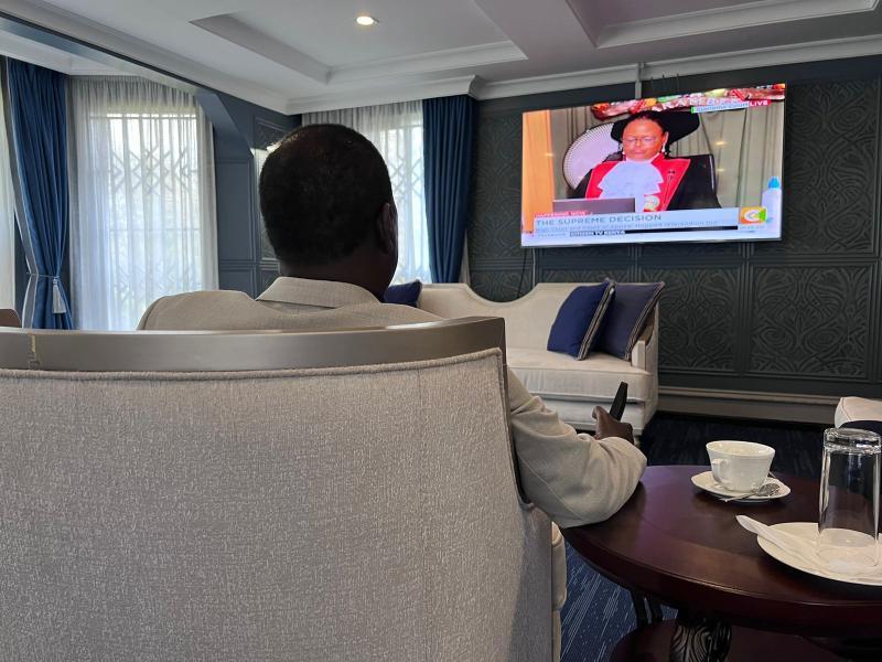 Azimio presidential candidate Raila Odinga 