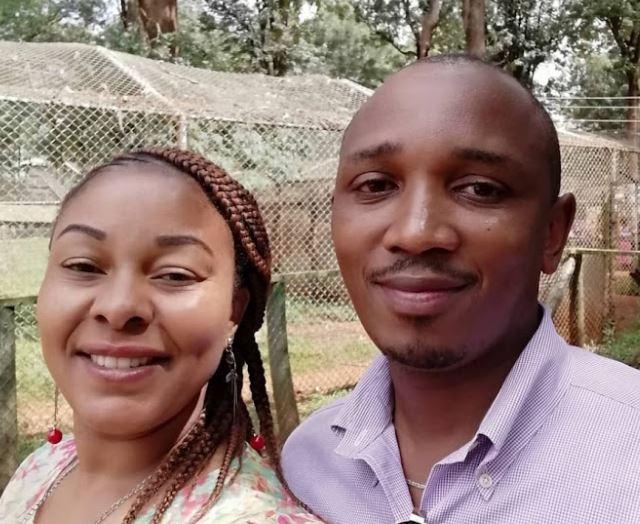 File image of Harrison Mutisya Muiva and the late wife Faith Mueni.