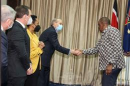 President Uhuru Kenyatta Holds Talks With CEO Of SC Johnson And Sons 