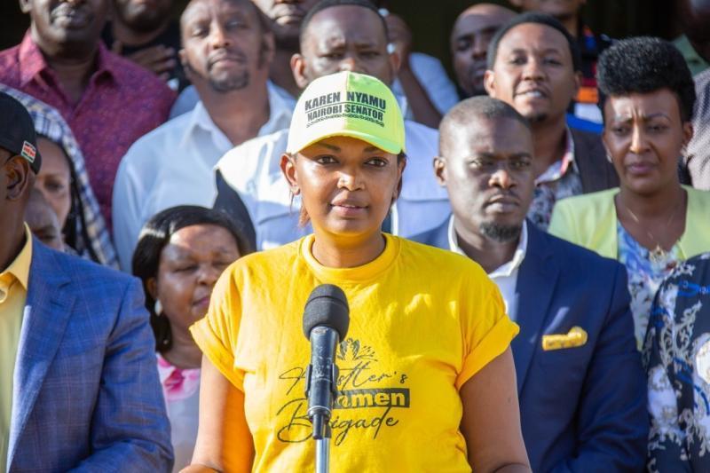 File image of Karen Nyamu.
