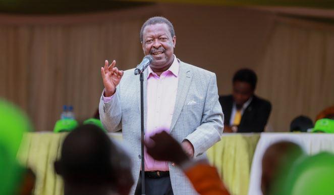 Former ANC leader Musalia Mudavadi.
