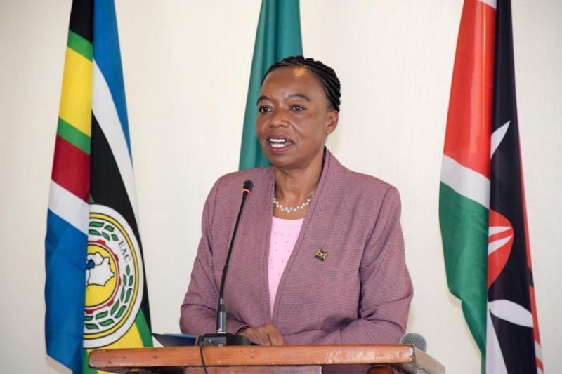 President William Ruto's security advisor Monica Juma.