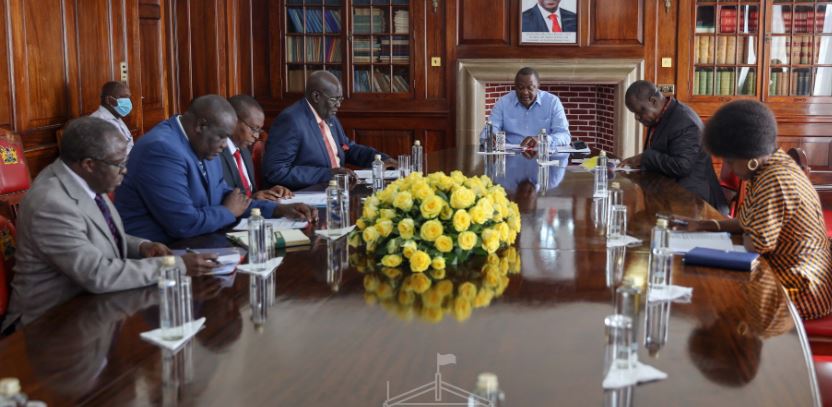 President Uhuru Kenyatta Receives 2021 KCSE Results Ahead Of Their Release