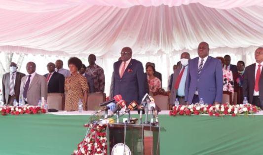 CS George Magiha releases 2021 KCSE results. 