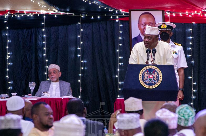 File image of President Uhuru Kenyatta 