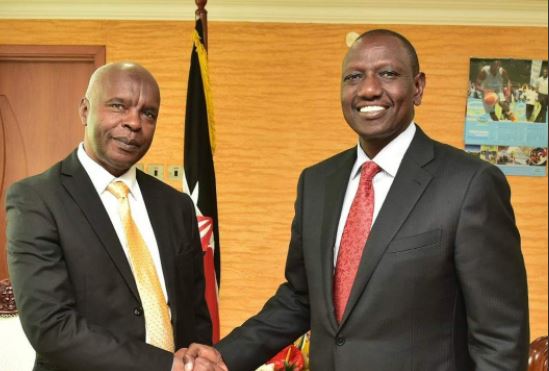 File image of Deputy president William Ruto and Governor Kivutha Kibwana. 