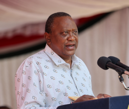President Uhuru Kenyatta. 