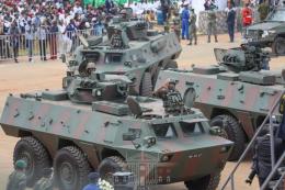 KDF displays military might during Madaraka Day celebrations. 