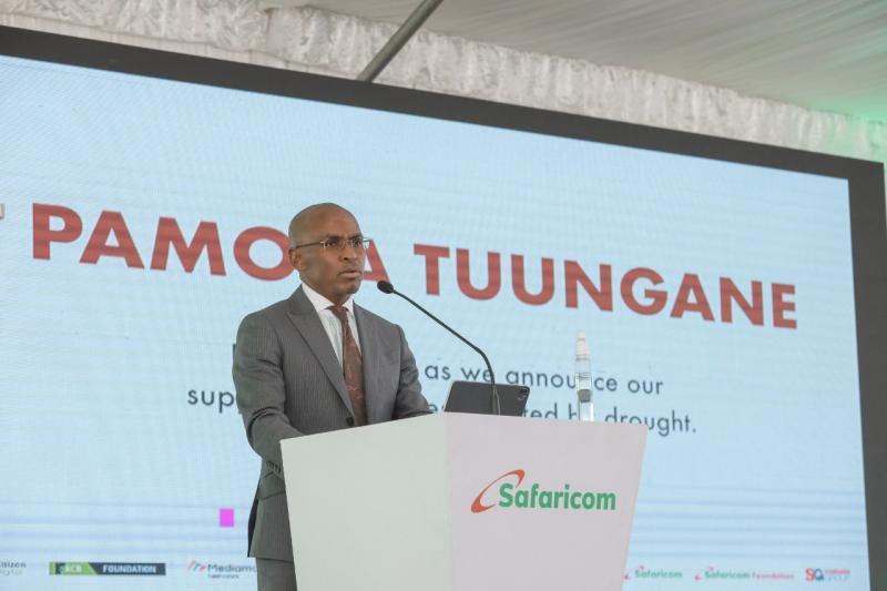 Safaricom CEO Peter Ndegwa