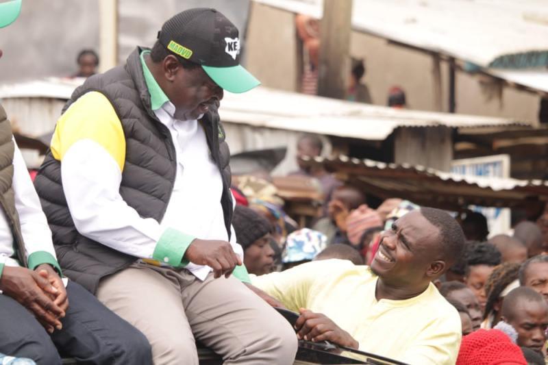 ANC Leader Musalia Mudavadi and Senator Cleophas Malala. 