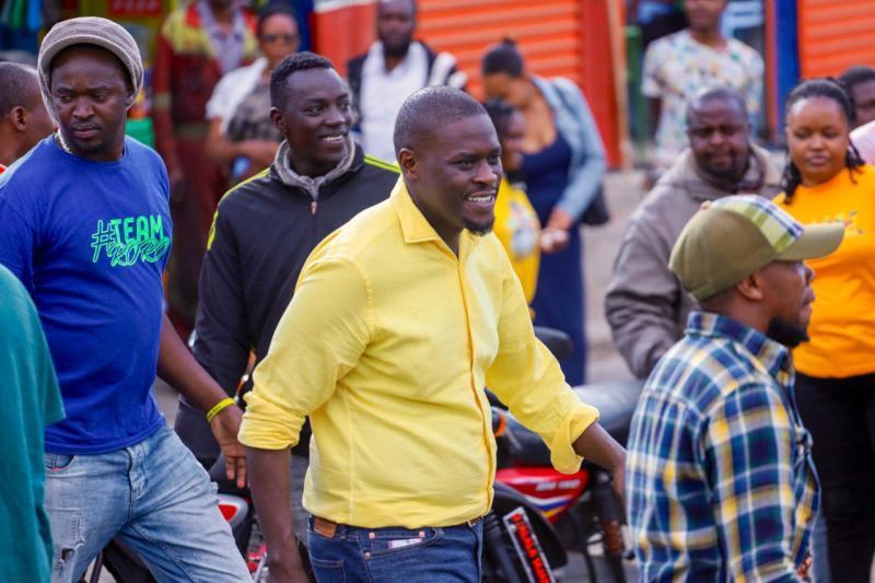File image of Johnson Sakaja 