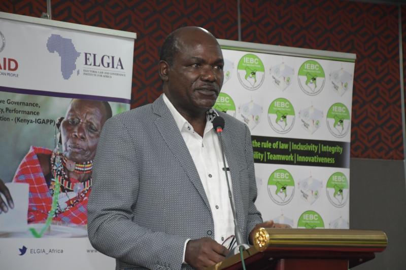 IEBC Chairman Wafula Chebukati 