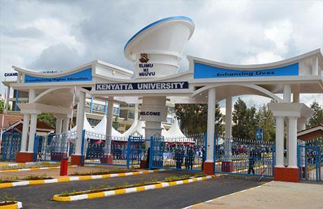 File Image of Kenyatta University Entry gate.