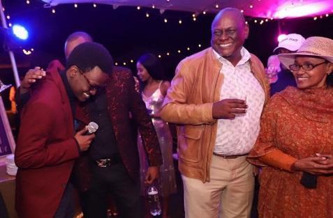 Jubilee Vice Chair David Murathe and Wife gracing their sons' birthday party. IMAGE: DAVIDSON WAKAIRU GATUHI}