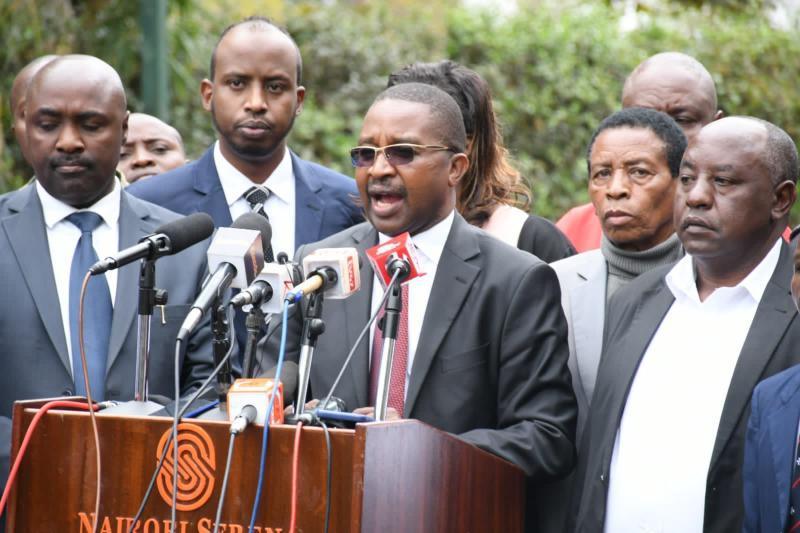 Governor Mwangi wa Iria.