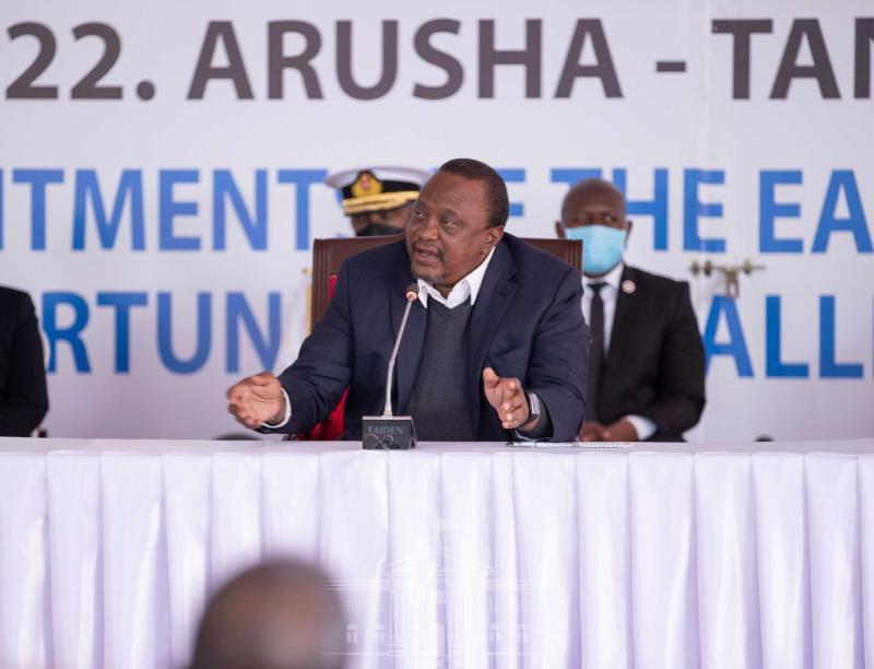President Uhuru Kenyatta. 