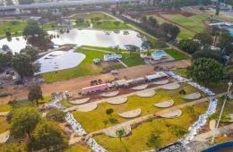 Photos of Ongoing Renovation at Uhuru Park. 