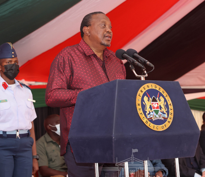 President Uhuru Kenyatta.