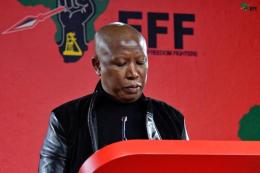 Economic Freedom Fighters (EFF) Leader Julius Malema