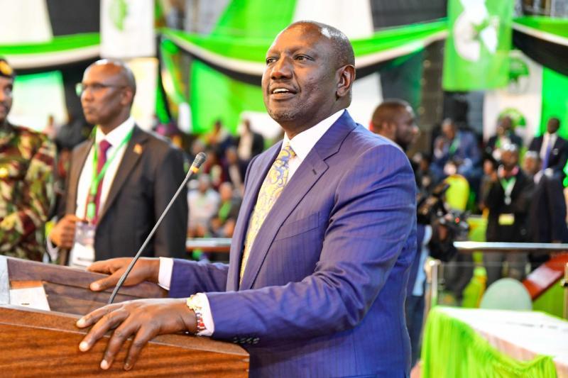 President-elect William Ruto.