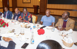 Raila Odinga meets Azimio leaders from Central Kenya.