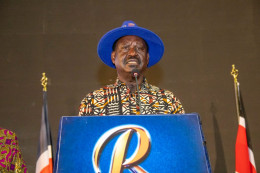 File image of Raila Odinga.