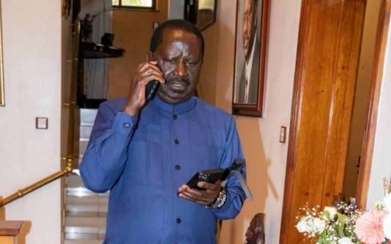 File Image of Raila Odinga.