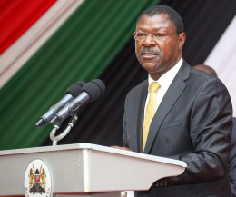 Speaker  of the National Assembly Moses Wetang'ula