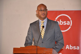 File image of Absa Bank CEO Jeremy Awori