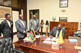 President William Ruto signs an Executive Order appointing four Court of Appeal Judges.