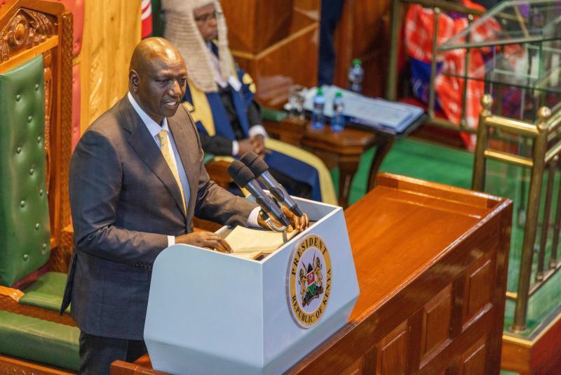 File image of President William Ruto.