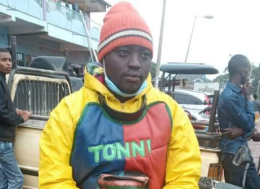 Tony Marubu, a boda boda rider in Murang'a County.