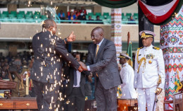 President William Ruto and former President Uhuru Kenyatta.