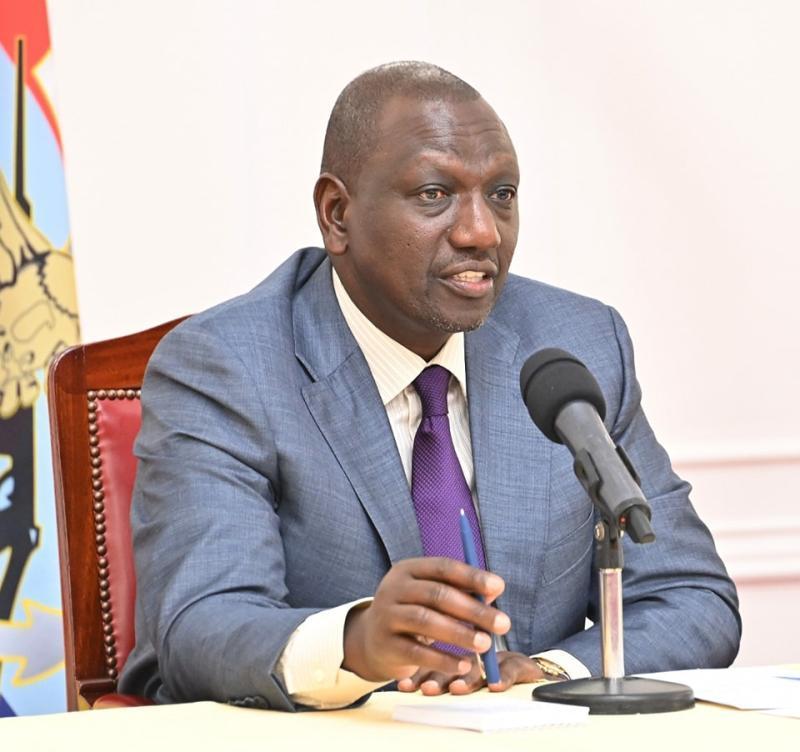 File image of President William Ruto.