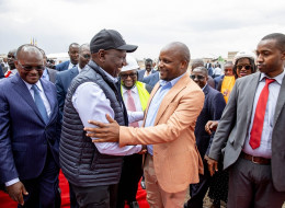 President William Ruto and Jalang'o.