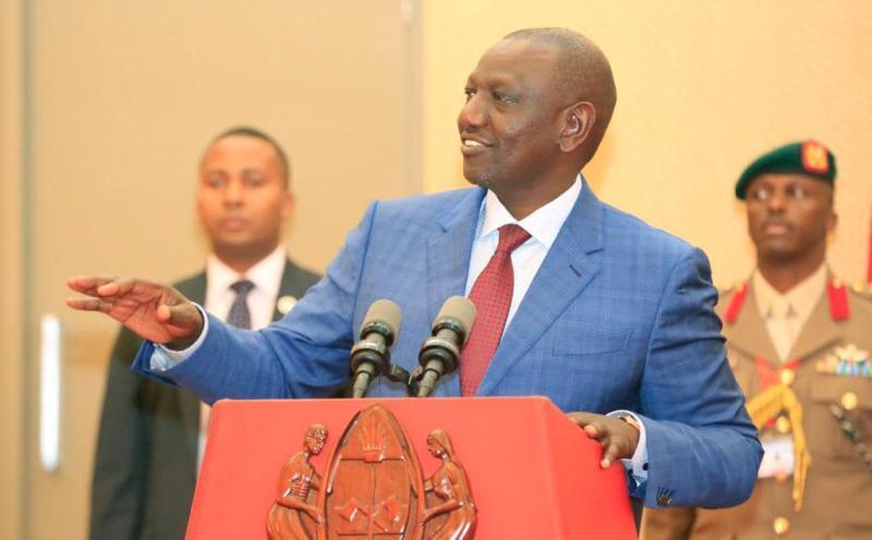 File image of President William Ruto.