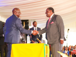 President William Ruto and Prime Cabinet Secretary Musalia Mudavadi.