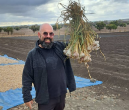 File image of renowned musician and farmer Gilad Milo.