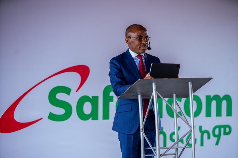 Safaricom CEO Peter Ndegwa.