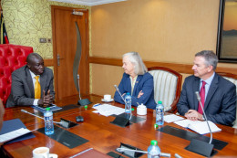 Deputy President Rigathi Gachagua during a meeting with stakeholders on Thursday.
