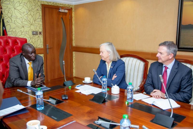 Deputy President Rigathi Gachagua during a meeting with stakeholders on Thursday.