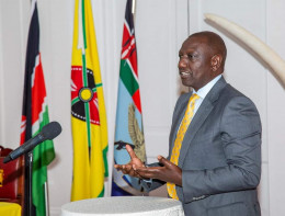 File Image of President William Ruto at State House.