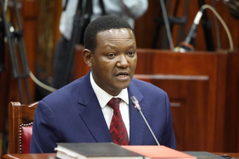 Foreign Affairs Cabinet Secretary Alfred Mutua