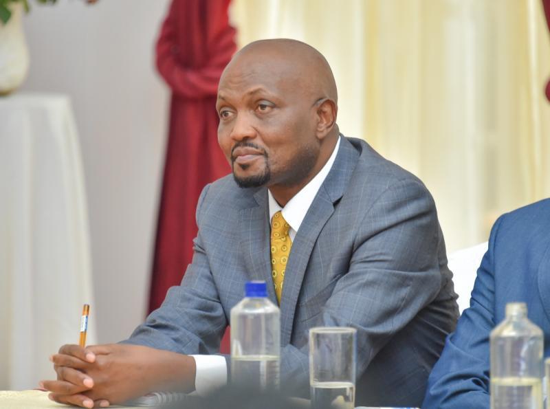 File image of Moses Kuria.